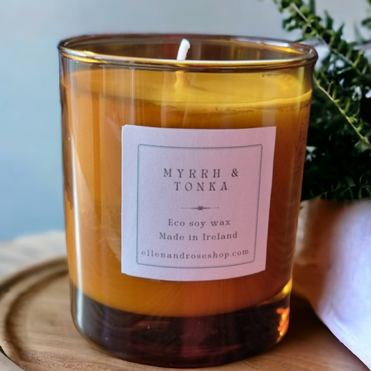 Inspired by Jo Malone, Myrrh & Tonka Luxury Candle