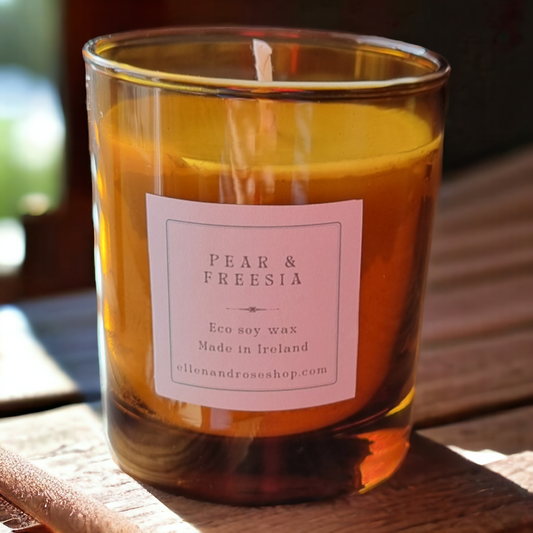 Inspired by Jo Malone , luxury Pear & Freesia candle.
