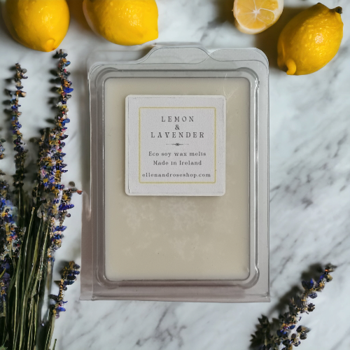 Lemon and Lavender, Luxury Scented Wax melts.