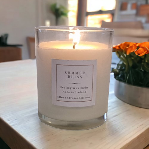 Summer Bliss, Luxury Scented Candle.