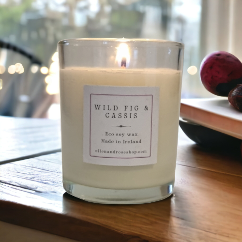 Wild Fig and Cassis, Luxury Scented Candle.